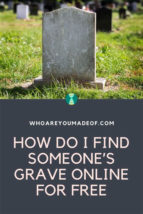 find a gravesite free.